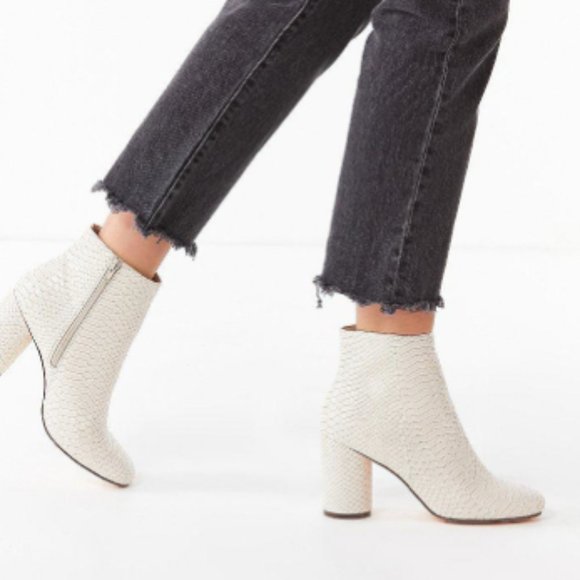 Urban Outfitters Shoes - Urban Outfitters I Sabrina Faux Snakeskin Bootie